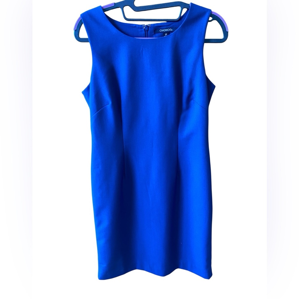 Women's Blue Sleeveless Dress by Chadwick’s